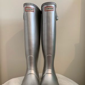 Silver Hunter boots!!!